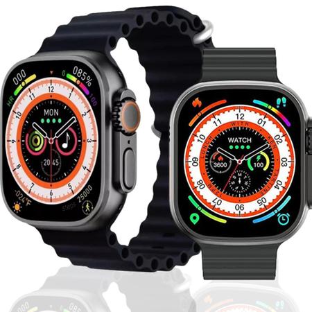 Imagem de Smartwatch Digital S8 Ultra Max 2023 Tela 2.02 kit