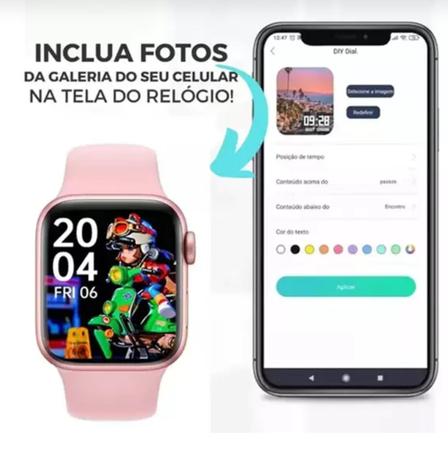 Smartwatch GS8 MINI 1.77 Polegadas 41MM Relógio Inteligente