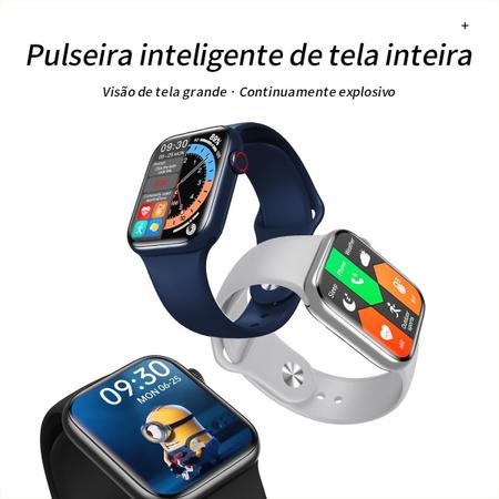 Smartwatch Relógio Inteligente com Aplicativo Para Ios E Android - HW16 -  Smartwatch e Acessórios - Magazine Luiza