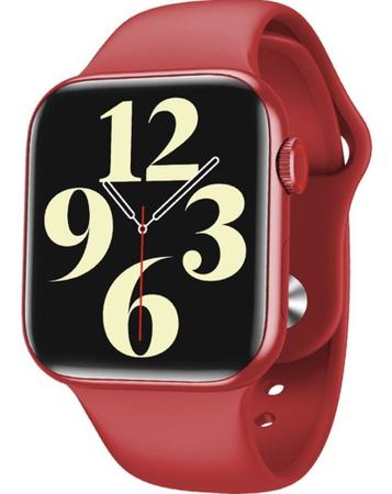 smartwatch vermelho