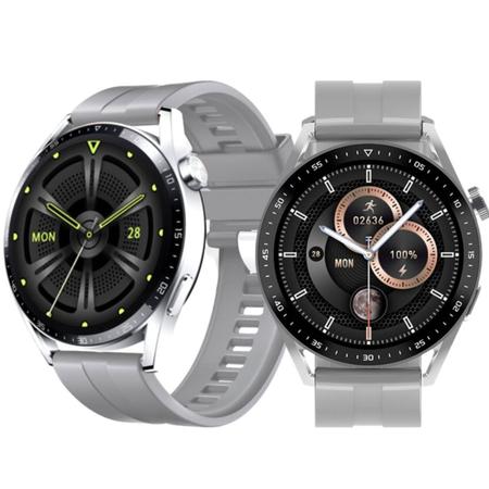 Imagem de Smartwatch Inteligente Relógio masculino Hw28 Redondo Original Ios/android