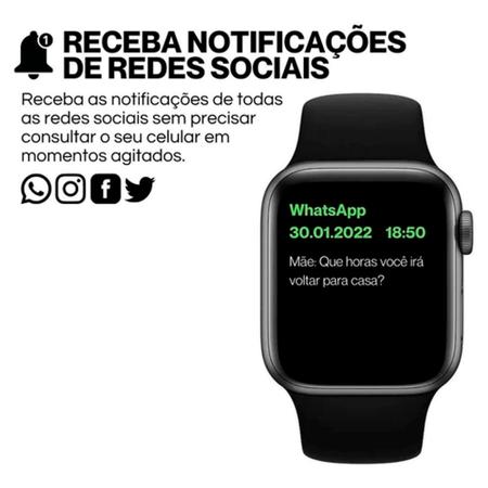 Relógio Smartwatch 2023 Watch 8 Pro 45mm C/ Nfc Rose - Mike - Smartwatch e  Acessórios - Magazine Luiza