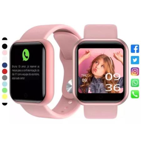 Relógio Smart Digital D20 Original Masculino E Feminino - 01Smart -  Smartwatch e Acessórios - Magazine Luiza