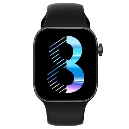 Relógio Digital Inteligente Feminino Smartwatch Black