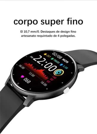 Relógio smartwatch Android e IOS a prova dagua IP67