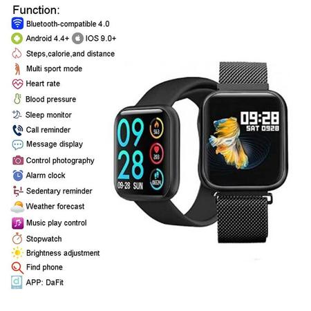 Relógio Smart Watch P70 PRO Original Aplicativo DA FIT - Online -  Smartwatch e Acessórios - Magazine Luiza