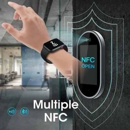 Smartwatch Relogio inteligente W29S ChatGPT SmartWatch esportivo NFC ECG Rastreador GPS Chamada Bluetooth Face 47mm com Case de silicone protetora Smartwatch e Acessorios Magazine Luiza
