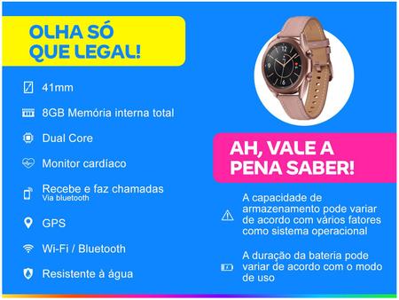 galaxy watch 3 bronze 41mm