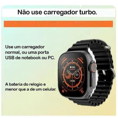 Imagem de Smartwatch Ultra 8 Preto - Seu Novo Companheiro Inteligente!