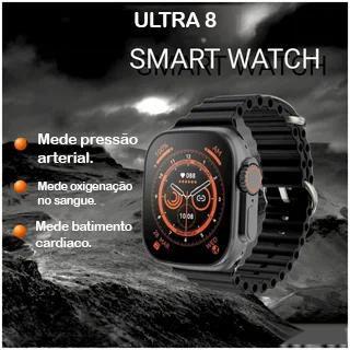 Imagem de Smartwatch Ultra 8 Preto - Seu Novo Companheiro Inteligente!