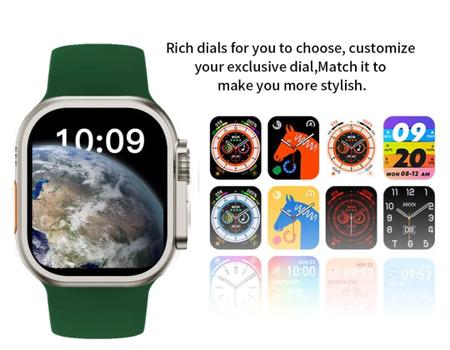 Hrich SmartWatch, Relógio SmartWatch, Tela de 1,95'' Polegadas