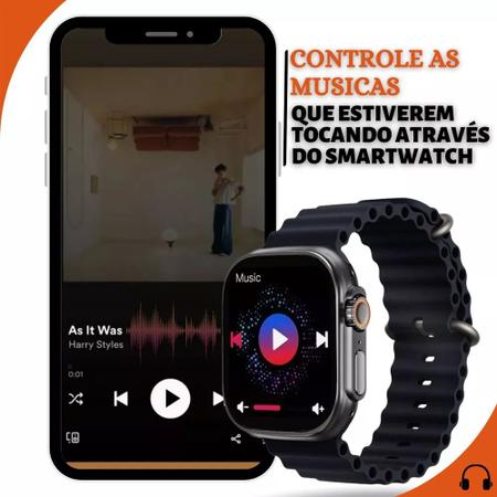 Kit Smartwatch Ultra Séries 8 Nfc Tela 1.99 Lançamento Novo - 01Smart -  Smartwatch e Acessórios - Magazine Luiza