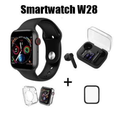 Lancamento Relogio Smartwatch W28 Pro Serie 8 IP68 Carregador sem fio