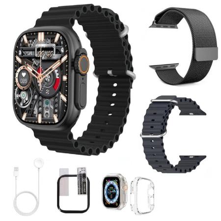 Smartwatch W69 Ultra Series 9 49mm 1Gb de memória Original + Nf - Mike -  Smartwatch e Acessórios - Magazine Luiza