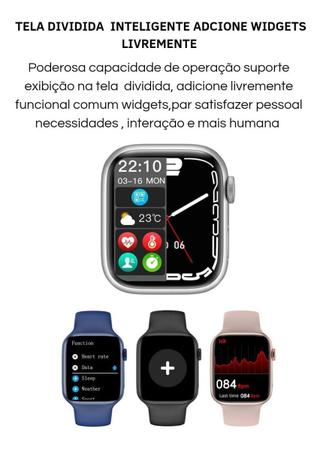 Relógio Digital Watch 8 Pro Alimentado Por Indução