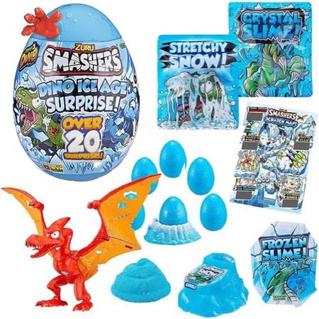 Imagem de Smashers Ovo Dino Ice Surprise Grande Vermelho F00631 - Fun