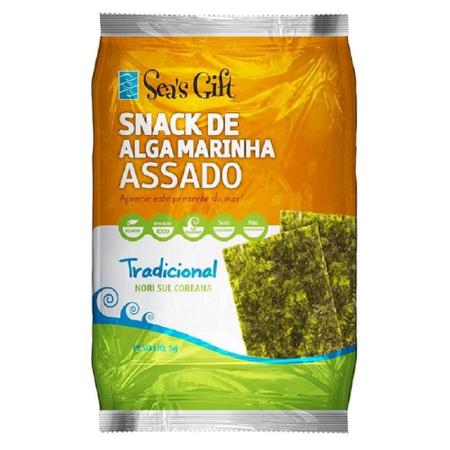 Imagem de Snack De Alga Marinha Assada 5g Sea's Gift