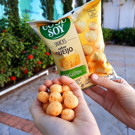 Imagem de Snack salgado sabor queijo 25g - good soy