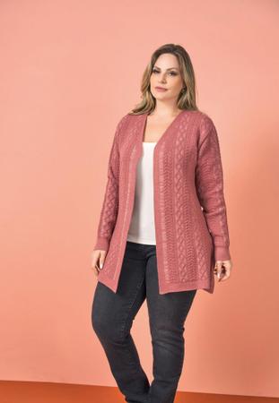 Sobretudo feminino best sale plus size
