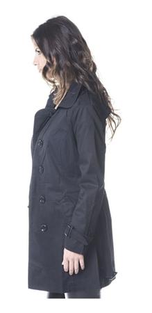 Imagem de Sobretudo Feminino Casaco Trench Coat com cinto, forrado, jaqueta, jaquetão inverno