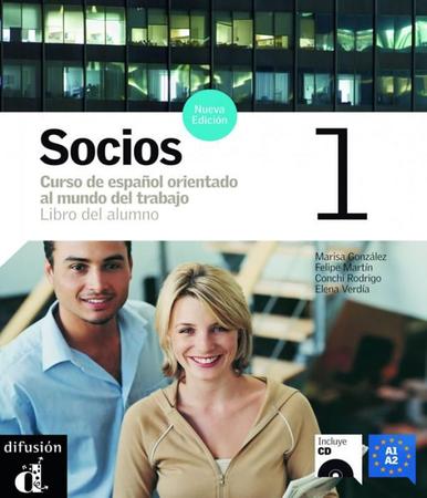 Imagem de Socios 1 - libro del alumno + cd - nueva edition - DIFUSION DO BRASIL