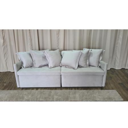 Imagem de Sofá  Bahamas Retrátil Tecido Suede  220cm