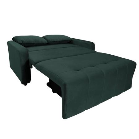 Imagem de Sofá Cama 2 Lugares 138cm Amora New Petróleo Matrix