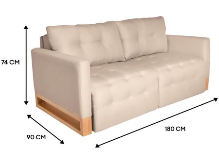 Imagem de Sofá-Cama Casal 2 Lugares Retrátil Reclinável