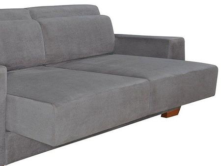 Imagem de Sofá Reclinável Chaise 3 Lugares Lafaiete Extra