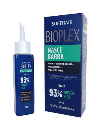 Imagem de SoftHair Bioplex Nasce Barba Tônico 60mL