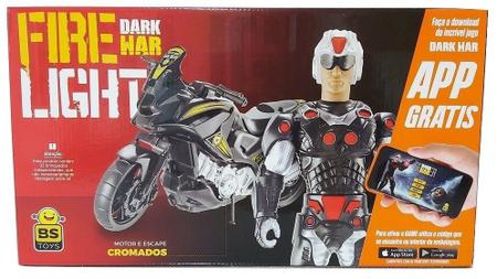 Soldado e Moto de Brinquedo Dark War Com Jogo Pra Celular - Bs Toys -  Caminhões, Motos e Ônibus de Brinquedo - Magazine Luiza