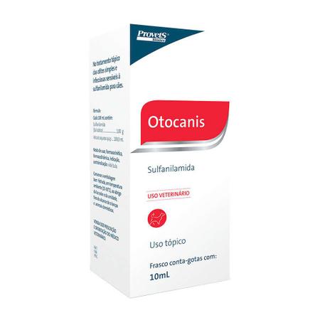 Solução Otológica Otocanis Provets 10mL - PROVETS SIMÕES Imagem de Solução Otológica Otocanis Provets 10mL