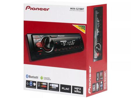 Imagem de Som Automotivo Pioneer Bluetooth Media MP3 - MVH-S218BT