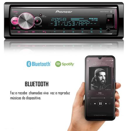 Imagem de Som Automotivo Pioneer MVH-X7000BR Bluetooth USB Auxiliar