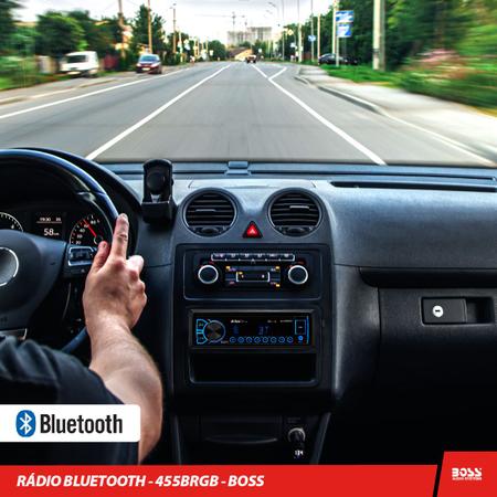 Imagem de Som Automotivo Radio Mp3 Bluetooth Usb Com Viva voz Boss