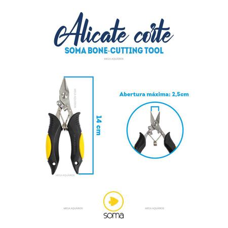 Imagem de Soma Bone Cutting Toll Alicate De Corte Aquário Soma