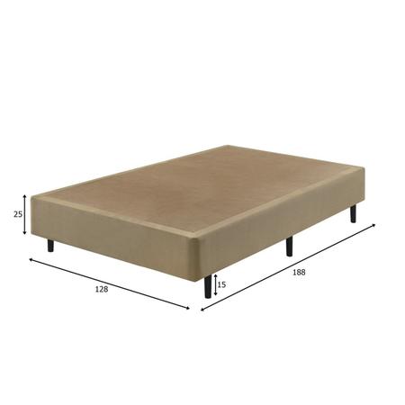 Imagem de Sommier Casal ECO 128x188x40cm Ecoflex