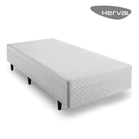 Imagem de Sommier Herval Solteiro Idea, Branco, 88x188 cm