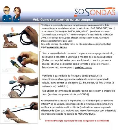 Imagem de Sonda Lambda Mte Siena Uno 1.4 1.8 1.3 8v Flex Gnv Gas - 783440035 / 55218148 / Oza532-A10