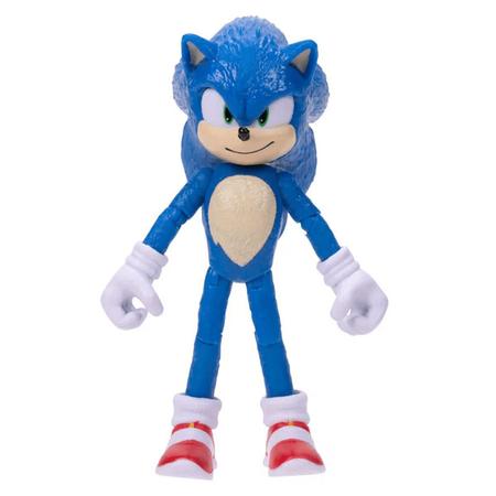 Boneco Sonic 2 The Hedgenog Batalha Robô Do Eggman Candide