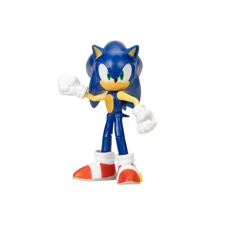 Sonic - Boneco do Super Sonic 4.0 Polegadas - Candide - Bonecos