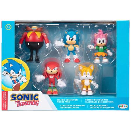 Sonic Conjunto Com 5 Personagens Candide 3440 - Bonecos - Magazine