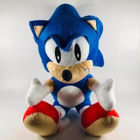 Boneco Pelúcia Sonic Amy Rose 35 Cm Unisex Antialergico