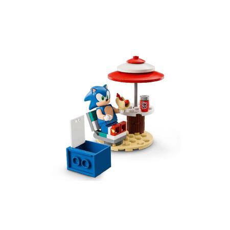Revisão do desafio da esfera de velocidade de LEGO Sonic 76990 Sonic