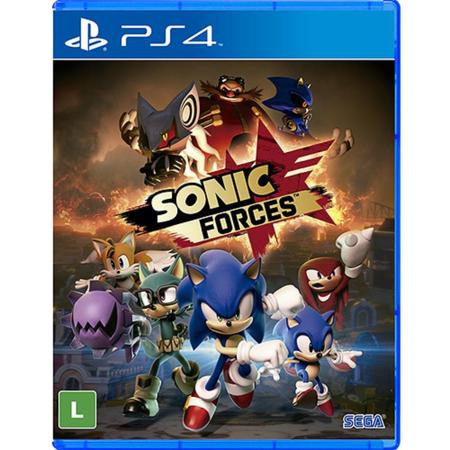 Sonic Forces - PS4 - Sega - Jogos de Aventura - Magazine Luiza