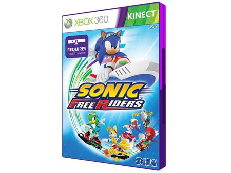 Sonic Free Riders para Xbox 360 - Sega - Jogos de Plataforma - Magazine  Luiza