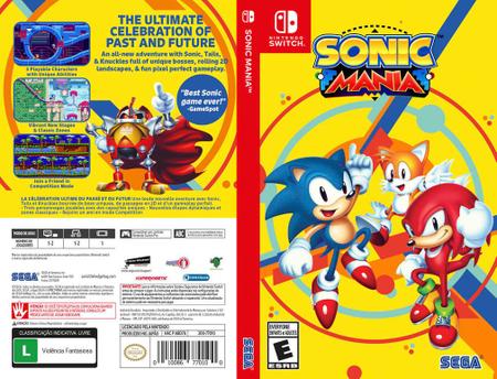 Sonic Mania - Nintendo Switch - SEGA - Jogos de Plataforma - Magazine Luiza