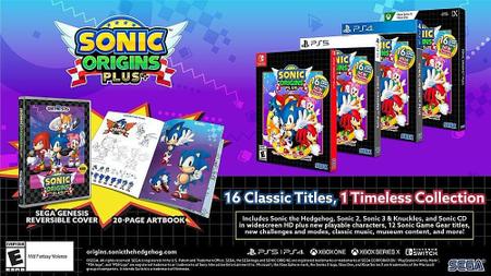 Sonic Origins PS4 MÍDIA DIGITAL - Raimundogamer midia digital