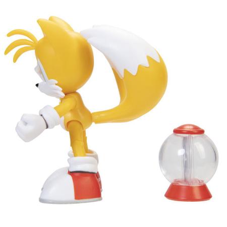 Boneco Tails Articulado 10cm Sonic O filme - Jakks - Bonecos