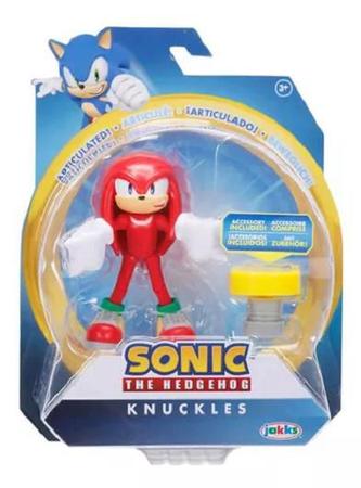 Imagem de Sonic The Hedgehodg Boneco Articulado C/ Acessorio - Knuckles  -  Sunny